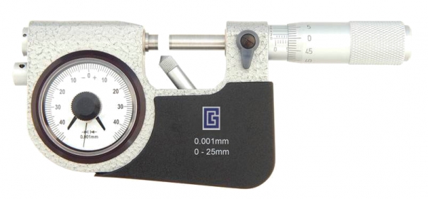 Микрометры МКД13 рычажные (со встроенным стрелочным индикатором) (арт. 213-001, 213-001R, 213-101, 213-101R, 213-701)